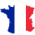 Frankreichflagge
